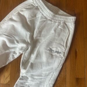 White Jogger Pants